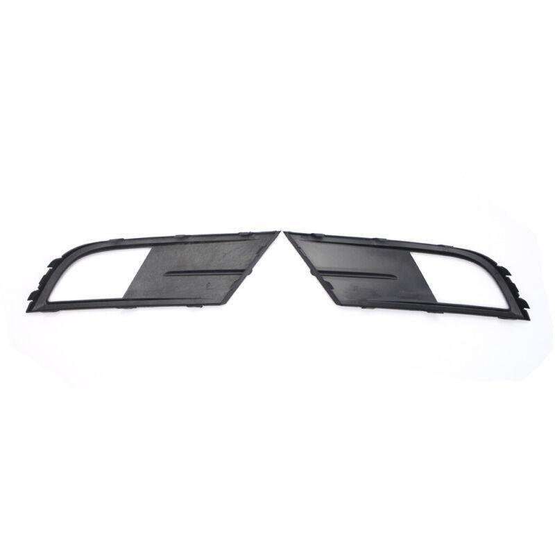 Front Bumper Fog Light Lamp Grille Covers For VW Jetta MK6Facelift15-18 Pair