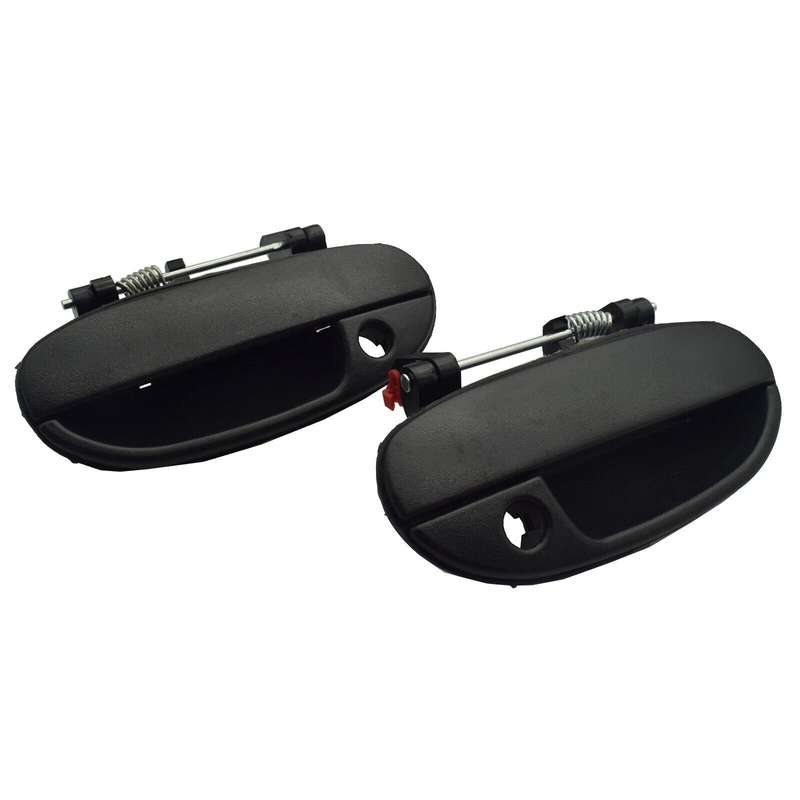 Exterior Outside Door Handles Front Left &amp; Right Pair For Daewoo Lanos 1999-2002