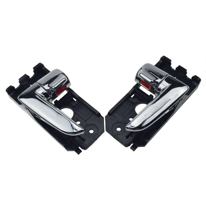 Left &amp; Right Inside Door Handles Chrome Pair For Kia Spectra 2004-2006 Spectra5