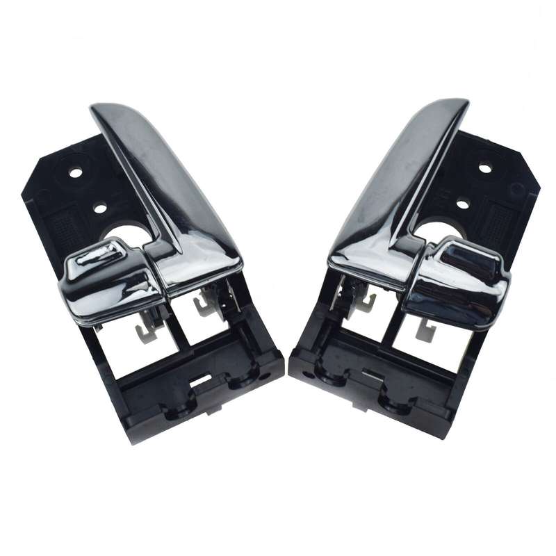 Left &amp; Right Inside Door Handles Chrome Pair For Kia Spectra 2004-2006 Spectra5