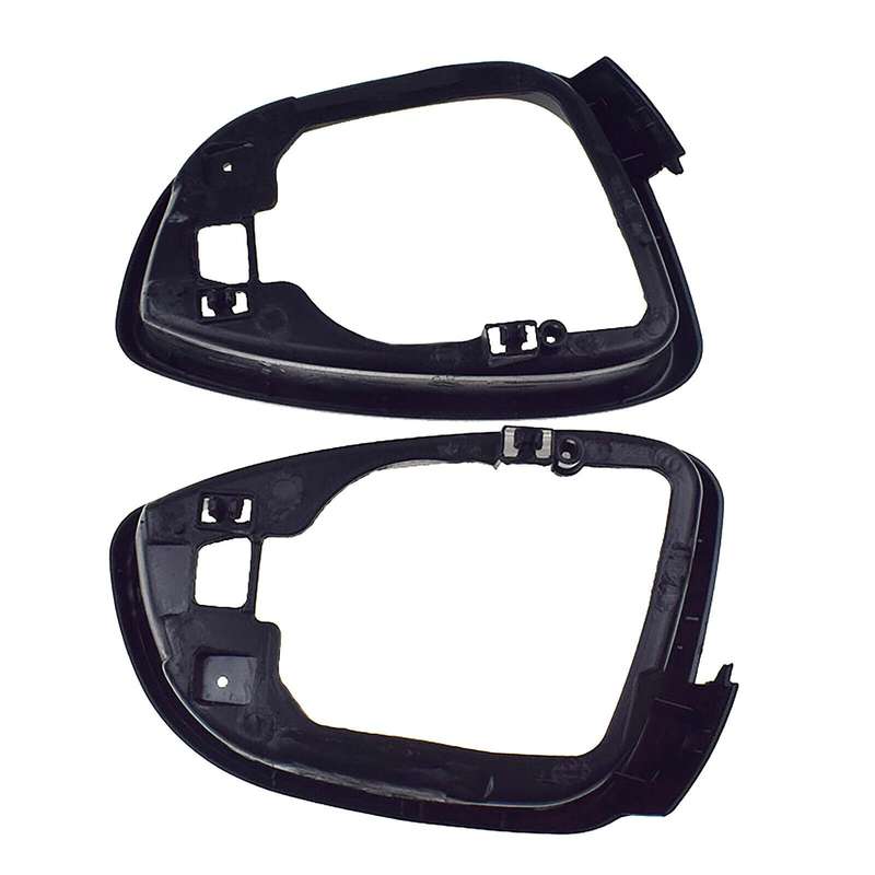 Left &amp; Right Mirror Frame Trim Pair For VW Passat CC Beetle EOS Jetta Vento