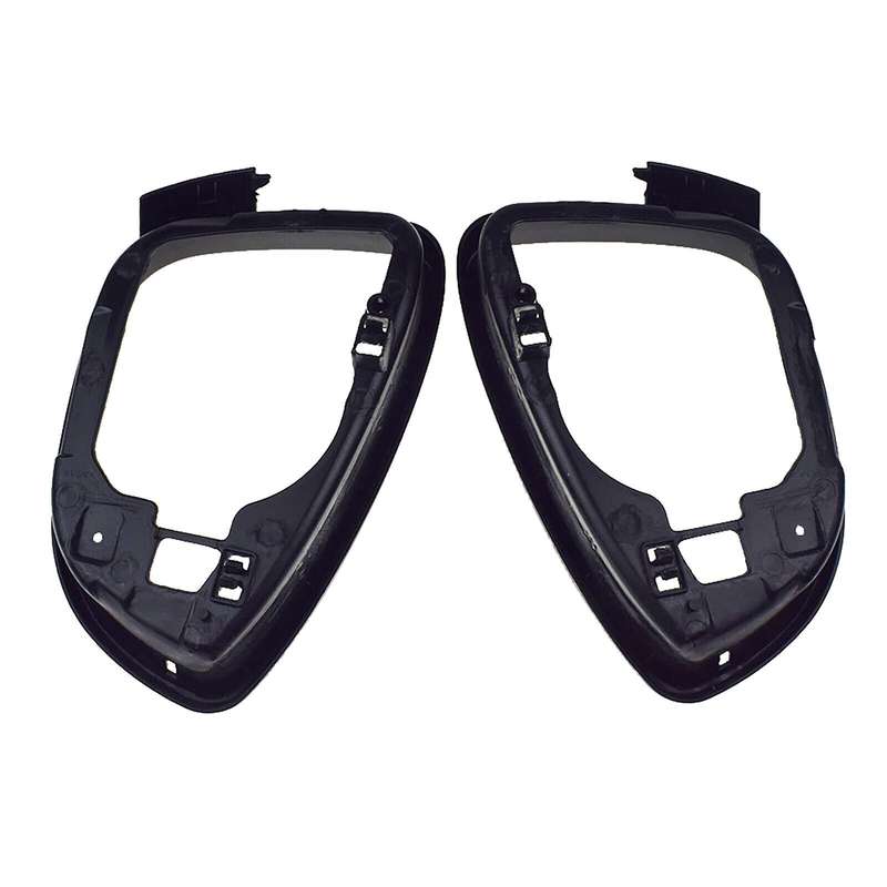 Left &amp; Right Mirror Frame Trim Pair For VW Passat CC Beetle EOS Jetta Vento
