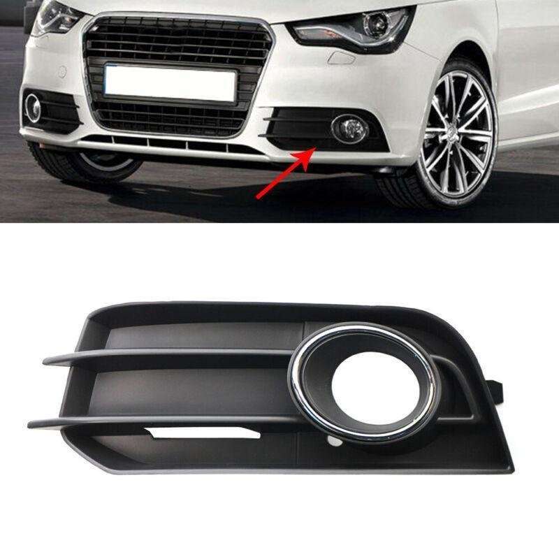 Fits for AUDI A1 2010-2014 Front Bumper Fog Light Grille Black Left Side