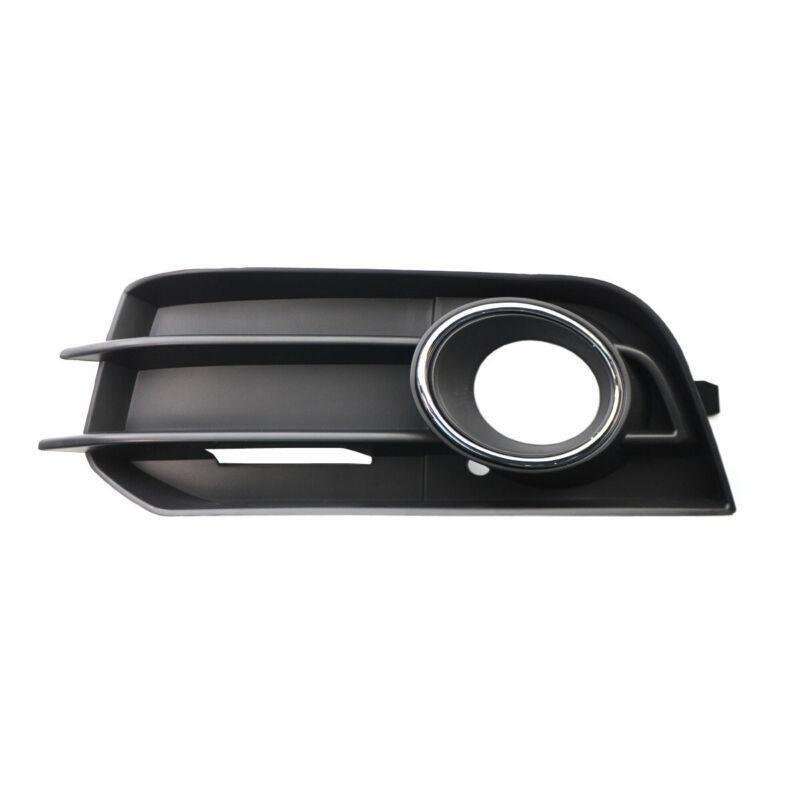 Fits for AUDI A1 2010-2014 Front Bumper Fog Light Grille Black Left Side