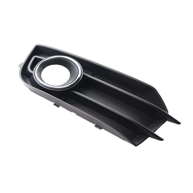 Fits for AUDI A1 2010-2014 Front Bumper Fog Light Grille Black Left Side