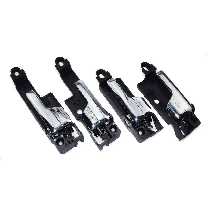 New Inside Interior Chrome Door Handles Set of 4 For Ford Fusion 2006-2011