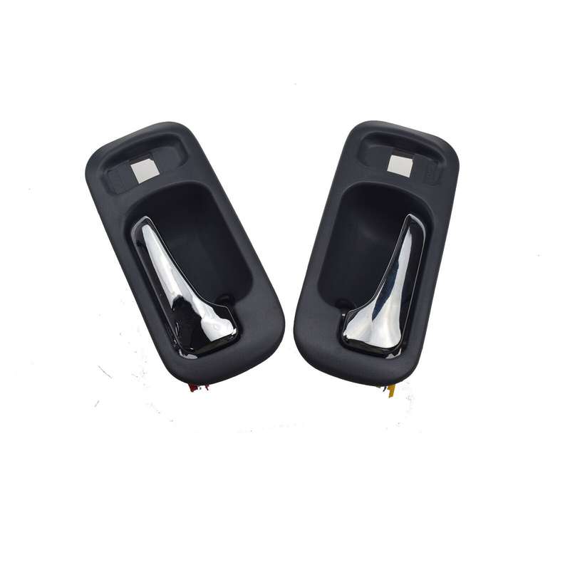 Left &amp; Right Chrome Inside Door Handles Gray Pair For Honda CR-V Odyssey