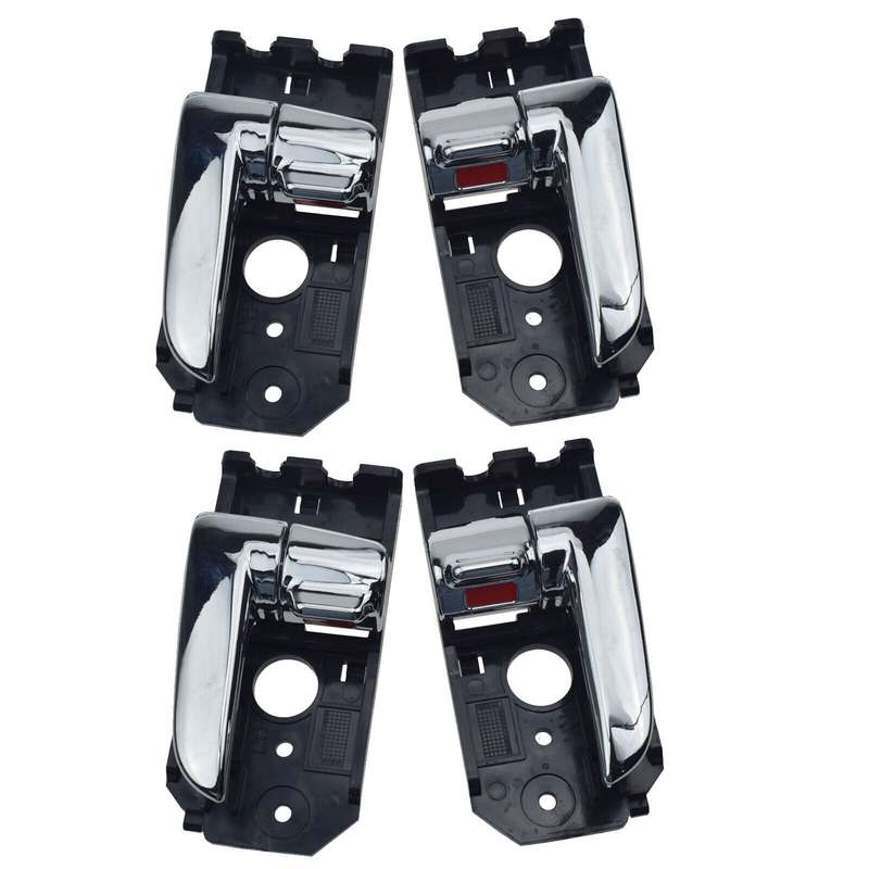 4PCS Left &amp; Right Inside Door Handles Chrome For Kia Spectra 2004-2006 Spectra5