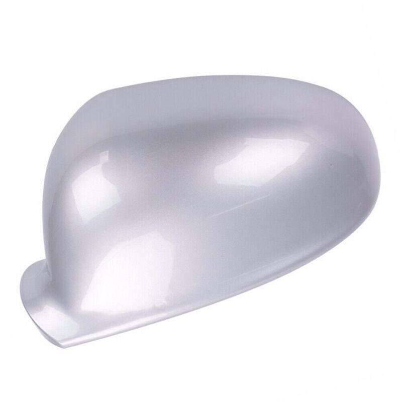 2x Silver Side Rearview Mirror Door Cap Cover For VW Golf Rabbit Jetta MK5