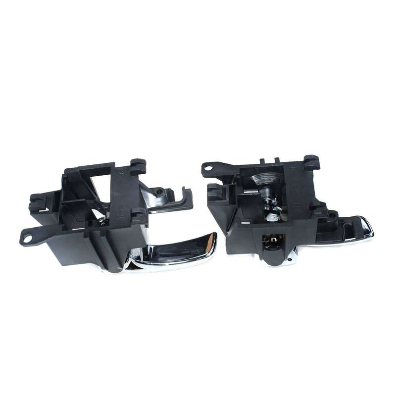 Front Left &amp; Right Chrome Interior Door Handles For Nissan Pathfinder 2005-2009