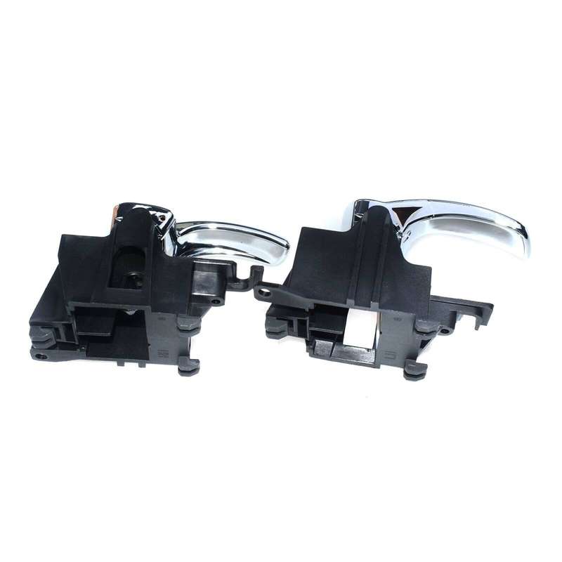 Front Left &amp; Right Chrome Interior Door Handles For Nissan Pathfinder 2005-2009