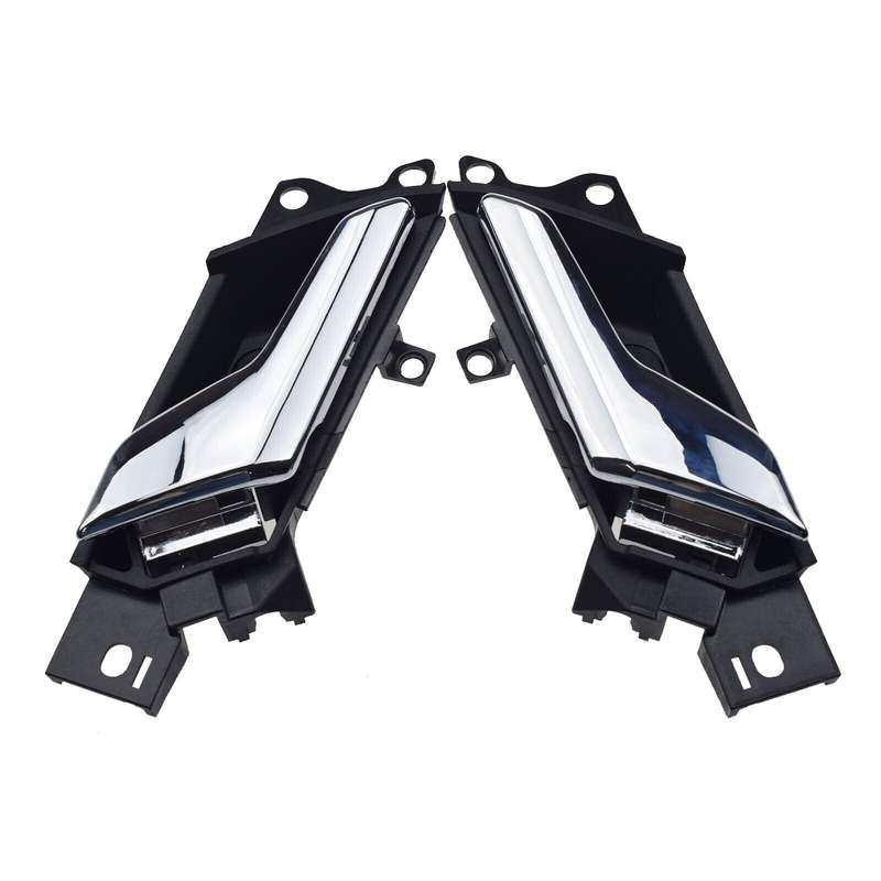 Left &amp; Right Interior Door Handle Chrome For Chevrolet Captiva Sport Saturn Vue