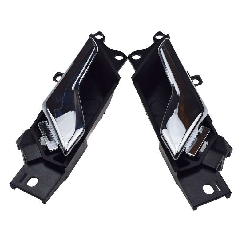Left &amp; Right Interior Door Handle Chrome For Chevrolet Captiva Sport Saturn Vue