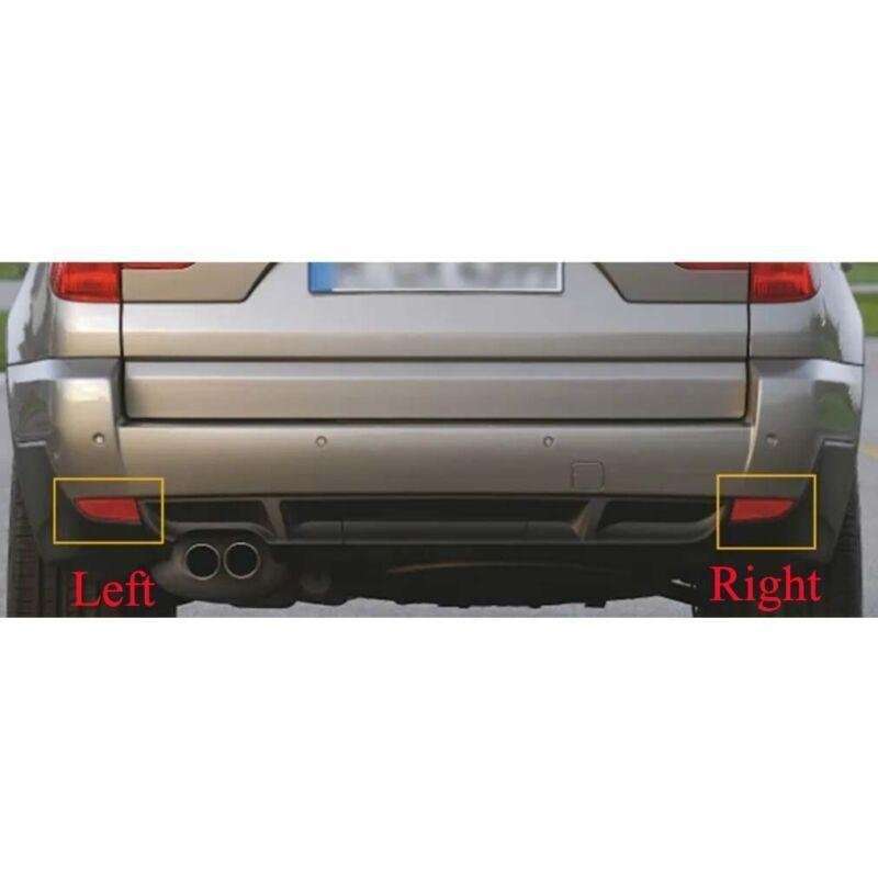 Fits For BMW X3 E83 2007-2010 1 Pair Rear Bumper Reflector Light Brake Lamp
