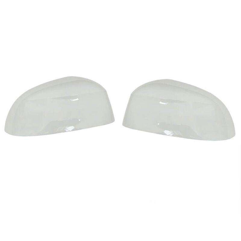 Pair Rearview Mirror Cap Cover For BMW X3 X4 X5 X6 F15 F16 F26 2015-2018 White