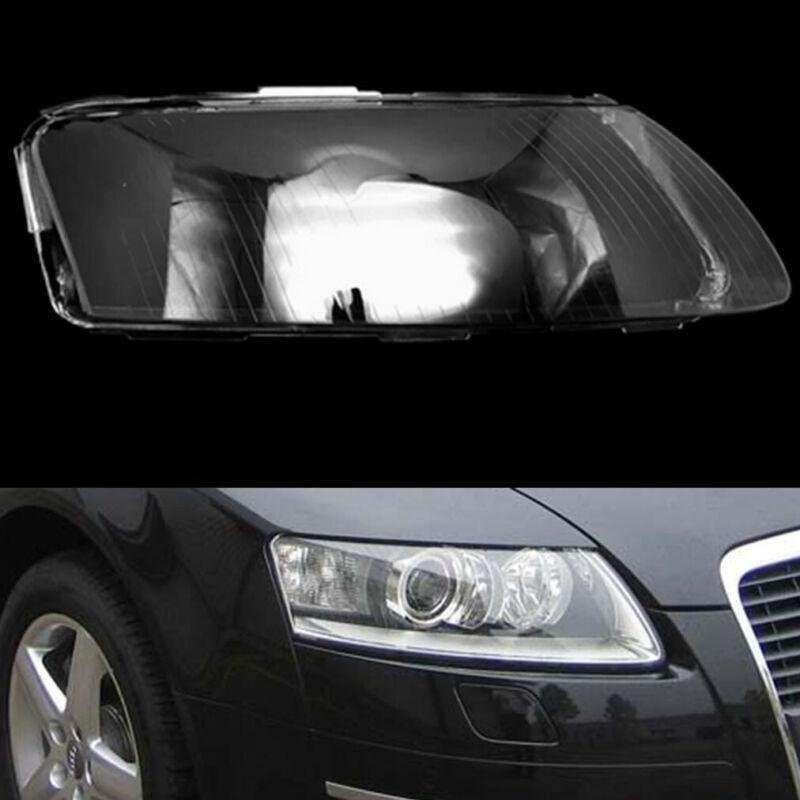 Right Side Headlight Headlamp Clear Lens Cover Shell For Audi A6L 2006-2011