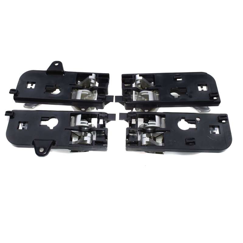 For Hyundai Sonata 2.4L 3.3L Silver Interior Inner Door Handles Set of 4