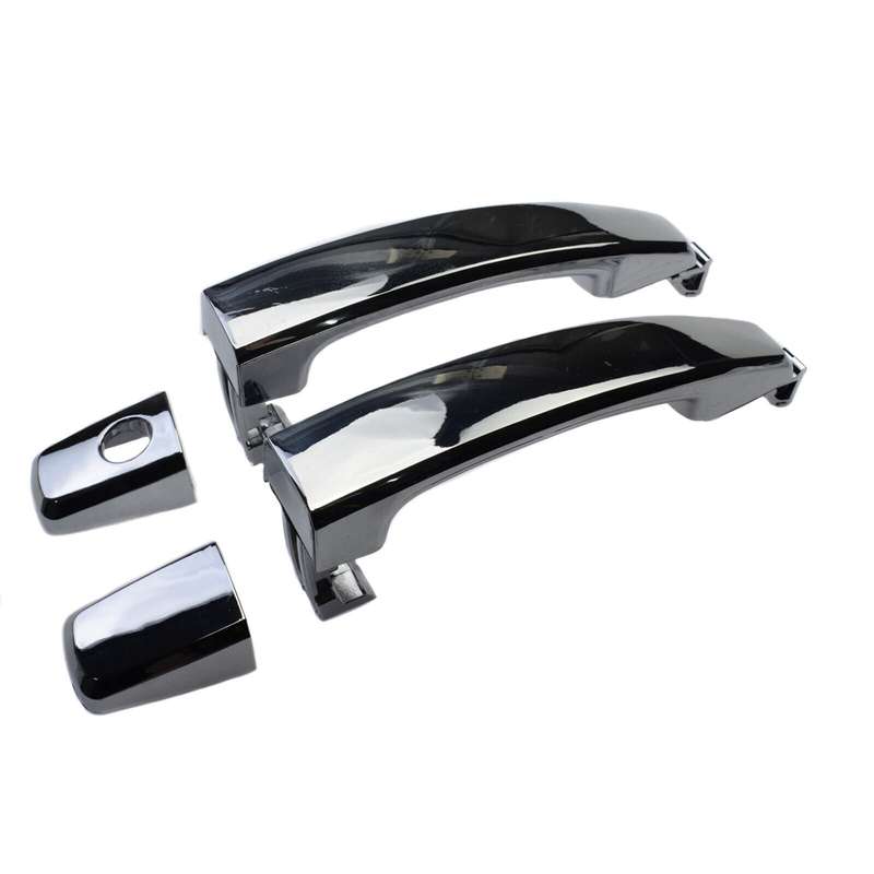 Chrome Exterior Door Handle 2PCS Front Left &amp; Right For Chevrolet Aveo 2007-2009