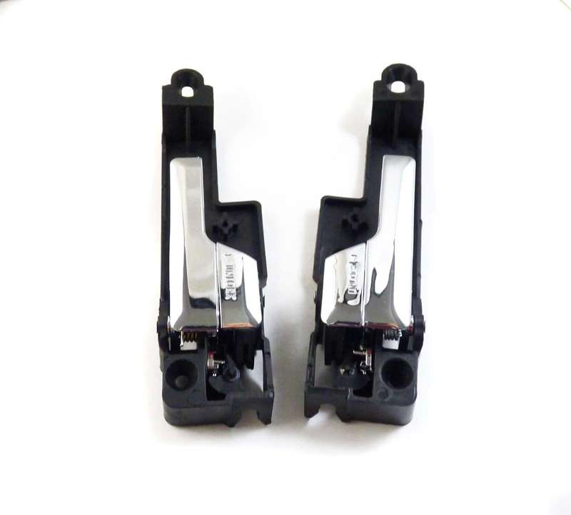 Front Left &amp; Right Inside Interior Chrome Door Handle For Ford Fusion Lincoln