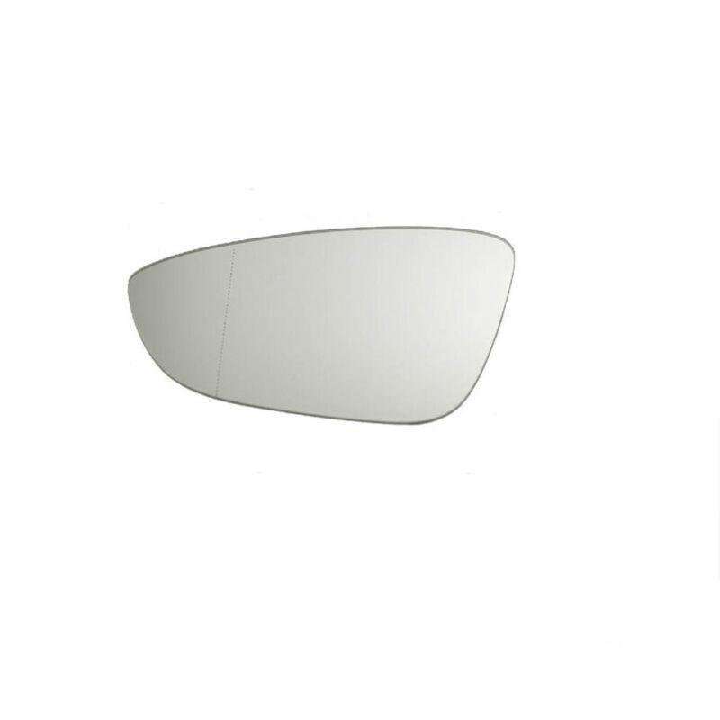 Mirror Glass w/ Backing Plate For VW PASSAT B7 2011-2015 Pair