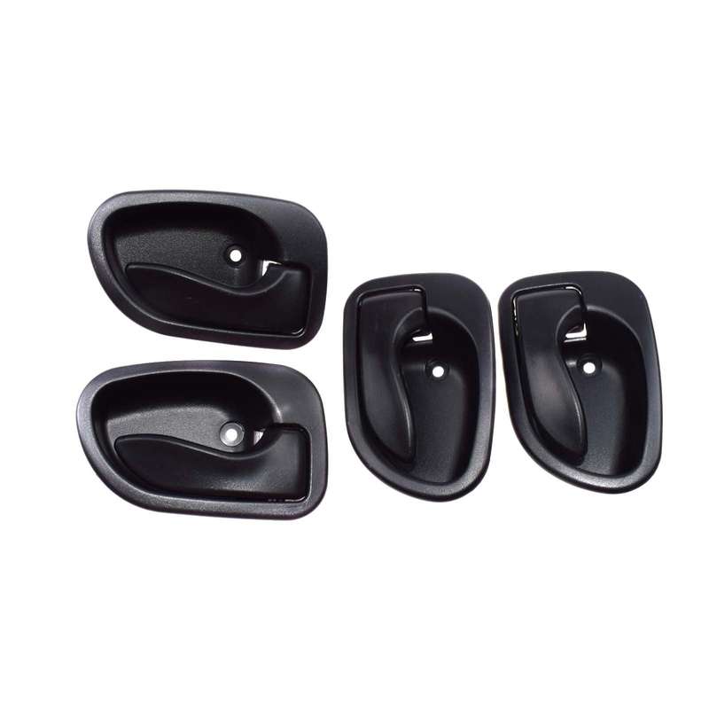 8262022001 Inside door handle Black Front Rear left Right 4Pc For HYUNDAI Accent