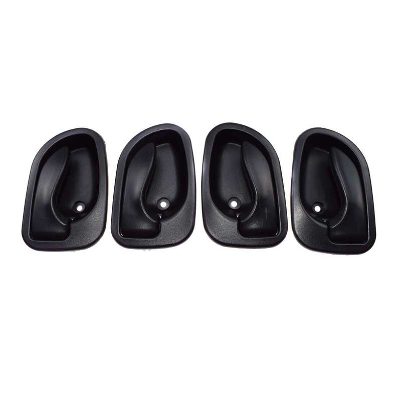 8262022001 Inside door handle Black Front Rear left Right 4Pc For HYUNDAI Accent
