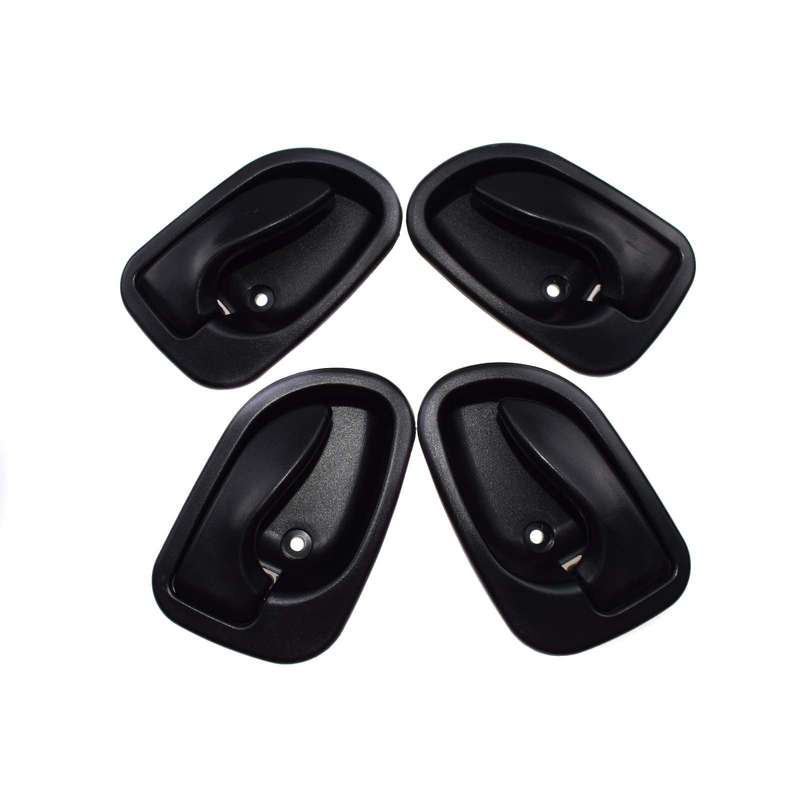 8262022001 Inside door handle Black Front Rear left Right 4Pc For HYUNDAI Accent