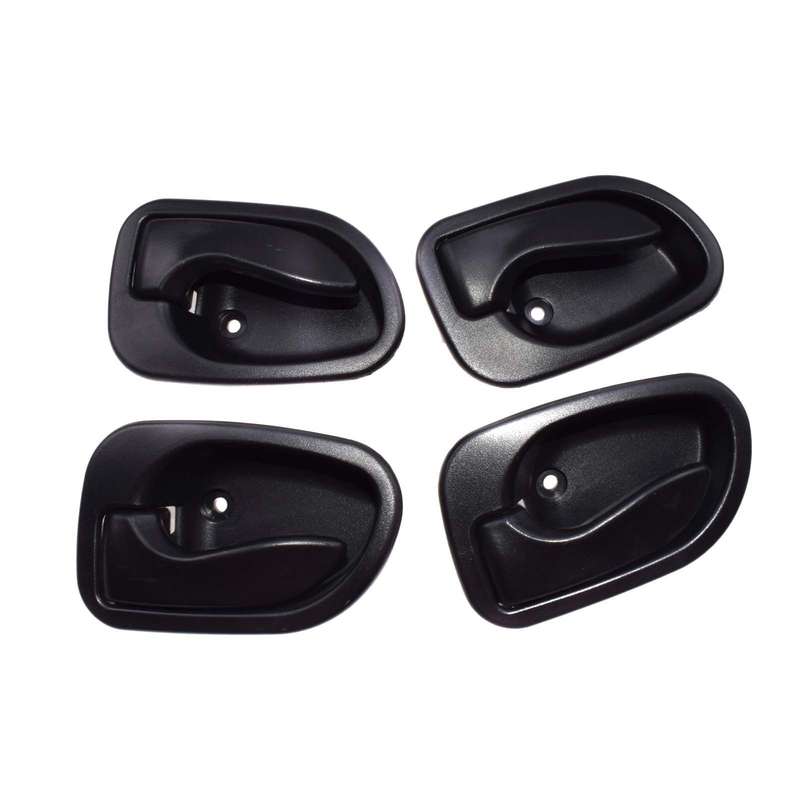 8262022001 Inside door handle Black Front Rear left Right 4Pc For HYUNDAI Accent