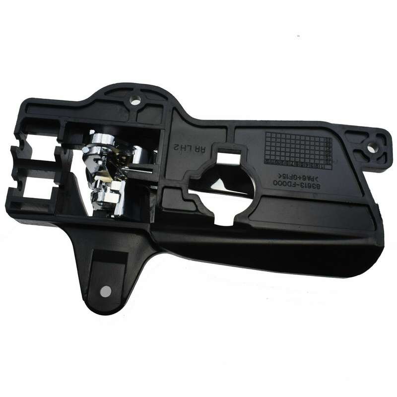 Chrome Inside Door Handle Rear Left For 09-2012 Hyundai Elantra 2.0L 83610-2L010