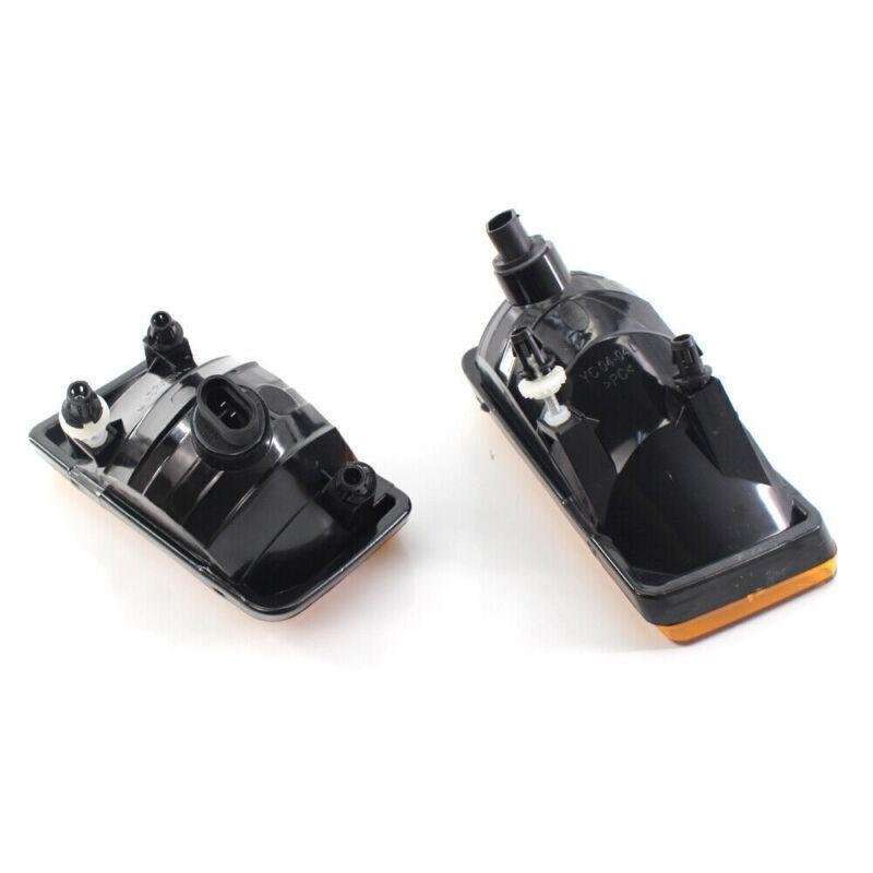 One Pair Fit for 07-13 Chevy Silverado Tahoe Avalanche Bumper Fog LightsAmber