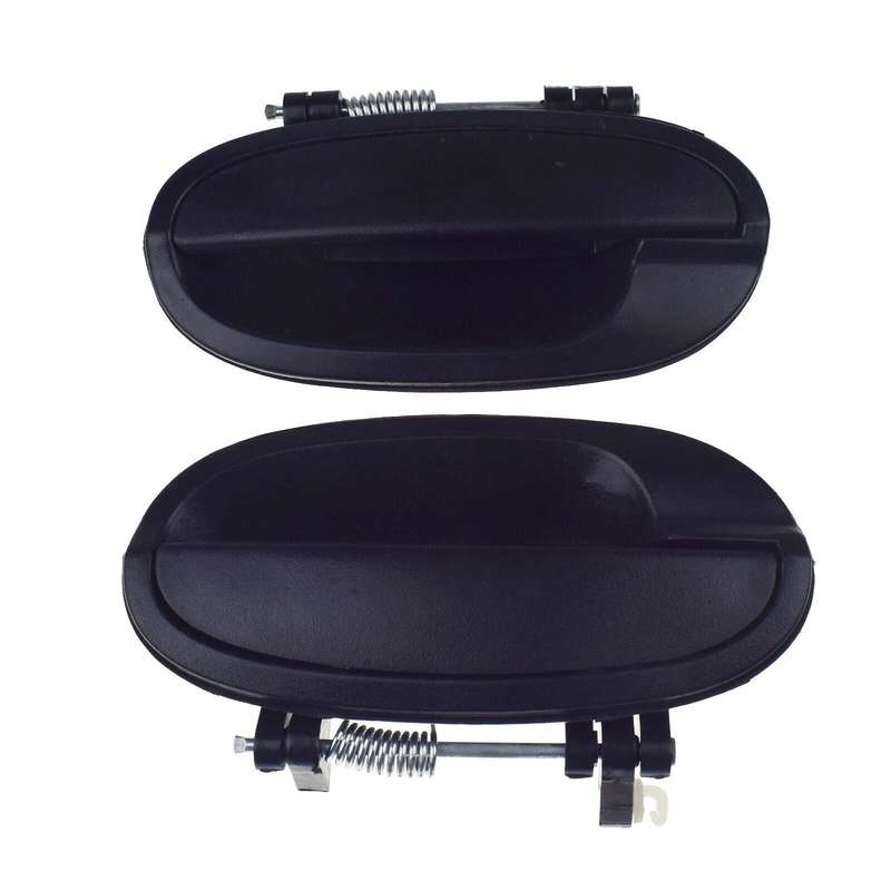 Rear Left &amp; Right Exterior Door Handles Pair For Daewoo Matiz Chevy Spark 06-09