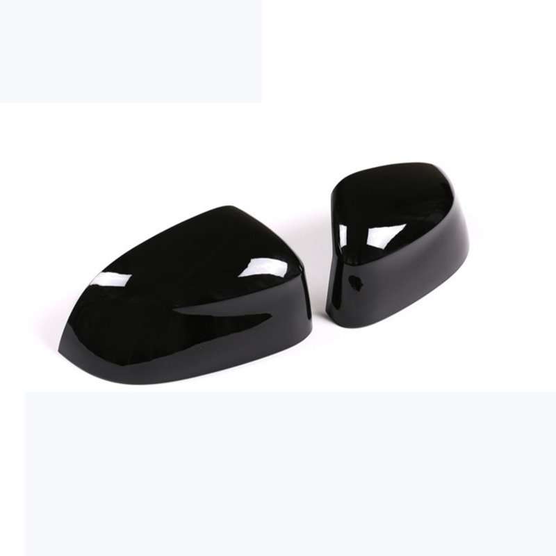 Glossy black For BMW X5 X7 2019-2022 Rear Side Rearview Mirror Cover Trim Decor
