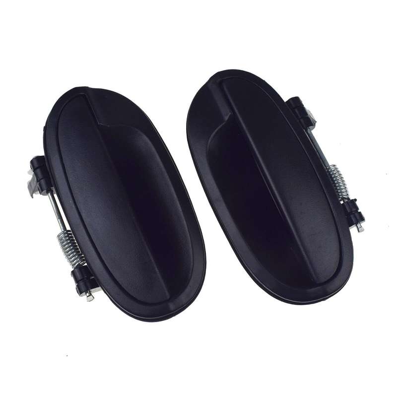 Rear Left &amp; Right Exterior Door Handles Pair For Daewoo Matiz Chevy Spark 06-09