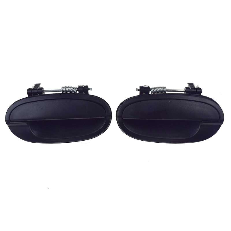 Rear Left &amp; Right Exterior Door Handles Pair For Daewoo Matiz Chevy Spark 06-09