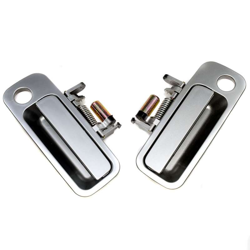 For 97-01 Toyota Camry Set 2 Left &amp; Right Outside Door Handle SILVER 69220AA010