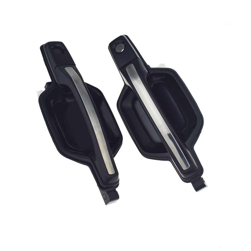 Front Left &amp; Right Exterior Door Handles Pair For Mitsubishi Montero 2001-2006