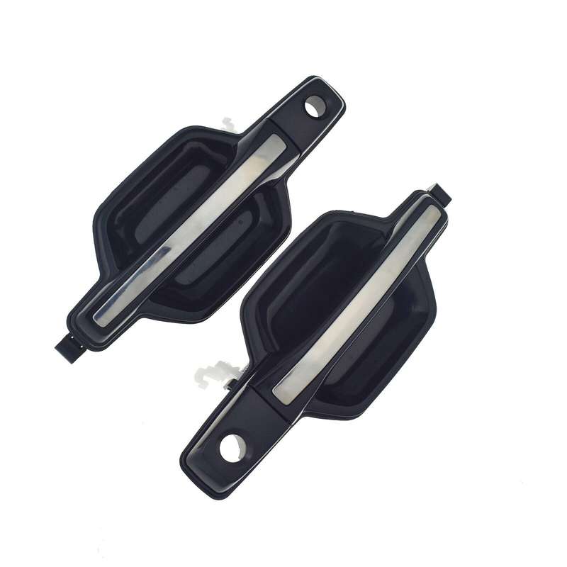 Front Left &amp; Right Exterior Door Handles Pair For Mitsubishi Montero 2001-2006