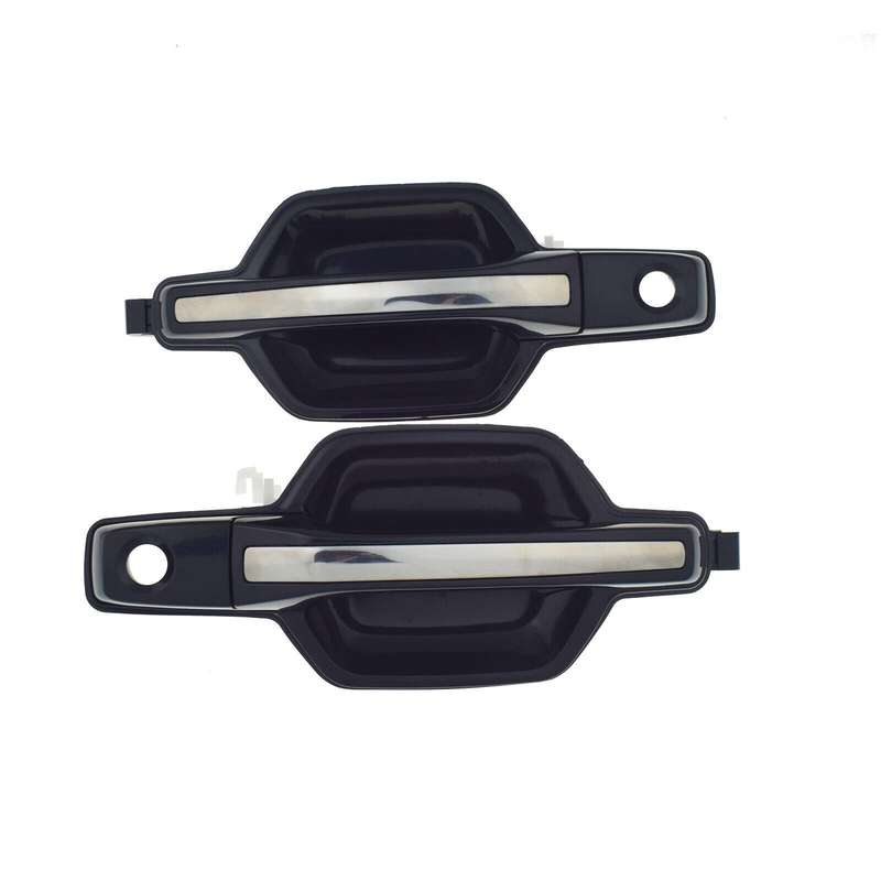Front Left &amp; Right Exterior Door Handles Pair For Mitsubishi Montero 2001-2006