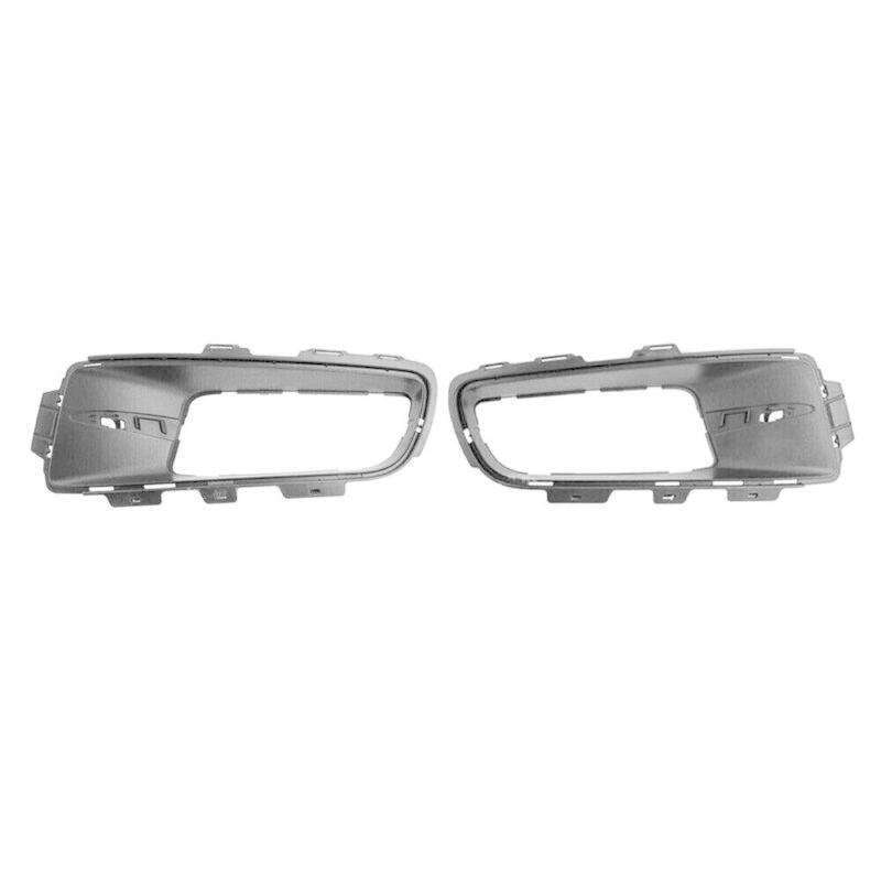 Front Bumper Fog Light Trim Grille Fog Cover For BMW X5 E70 2007-2010 Pair