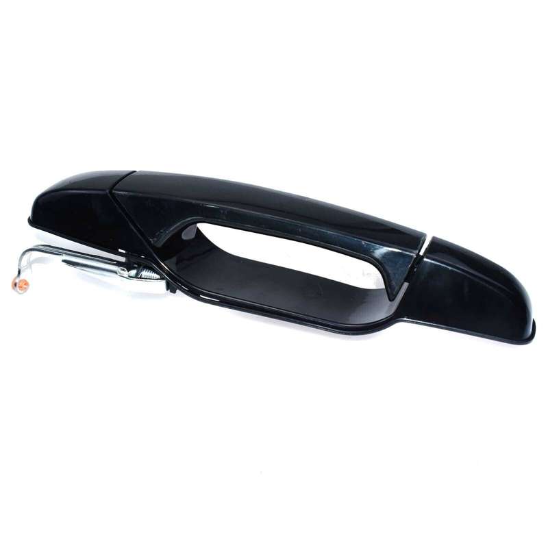 Black Outer Door Handle Rear Left For Chevrolet Tahoe Cadillac Escalade 15915619