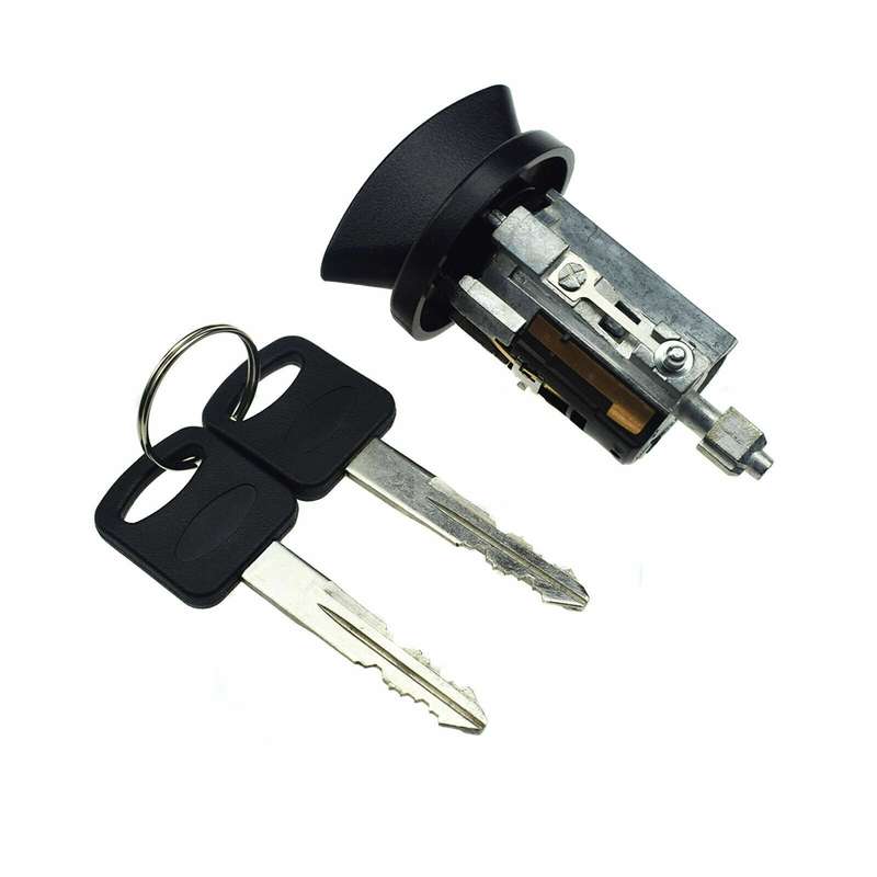 For Ford Explorer E-150 Econoline F69Z11582AA Ignition Lock Cylinder &amp; Keys New