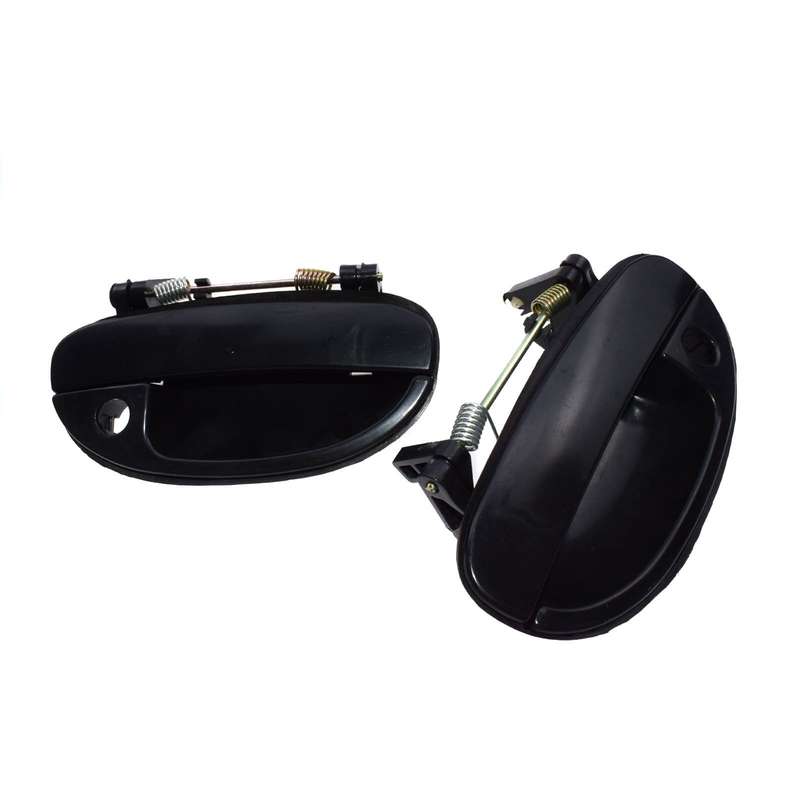 2Pcs Exterior Door Handle For 99-2002 Daewoo Nubira Front Left Right 96308042