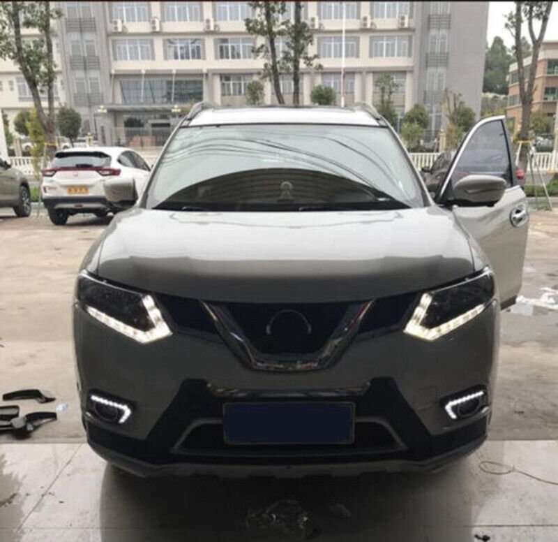 For Nissan Rogue 2014-2016 LED DRL Front Fog Lamp Turn Signal brake Light Sets