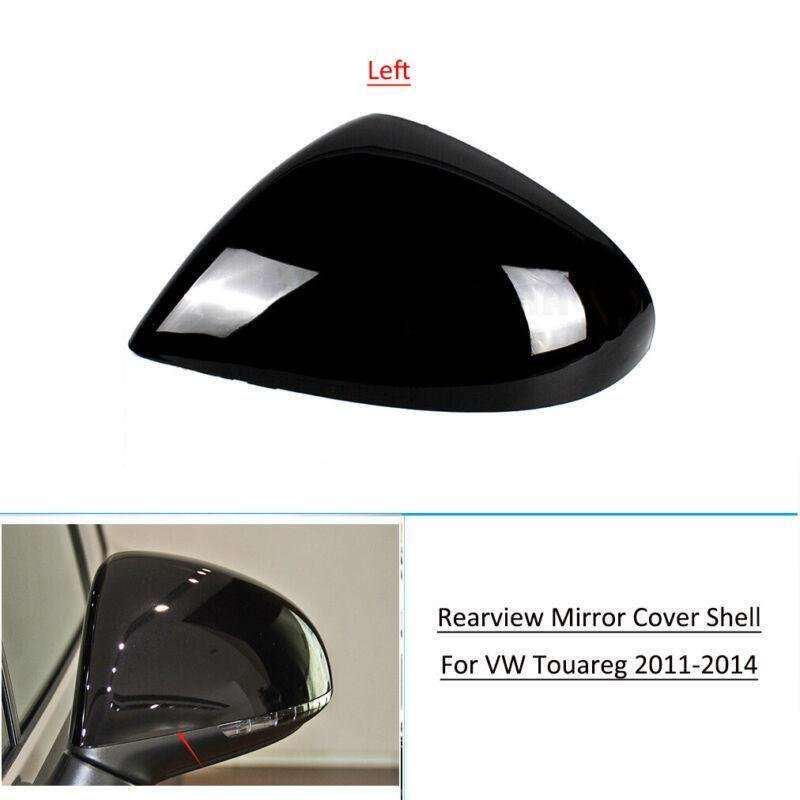 Left Side Rear View Mirror Cover Painted Cap For VW Touareg 2011-2014