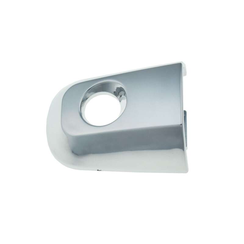 Front Right Outer Door Handle Cap Chrome w/ Key Hole For Mitsubishi Montero L200