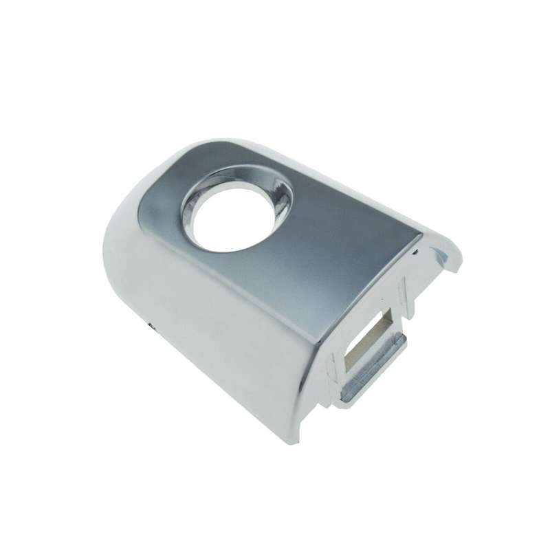 Front Right Outer Door Handle Cap Chrome w/ Key Hole For Mitsubishi Montero L200