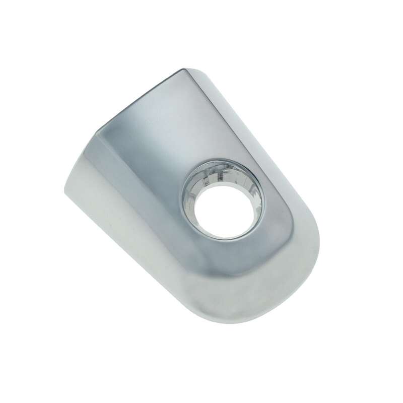 Front Right Outer Door Handle Cap Chrome w/ Key Hole For Mitsubishi Montero L200