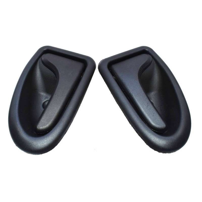 New Door handle black inner left &amp; right For Renault Clio Megane Scenic Trafic