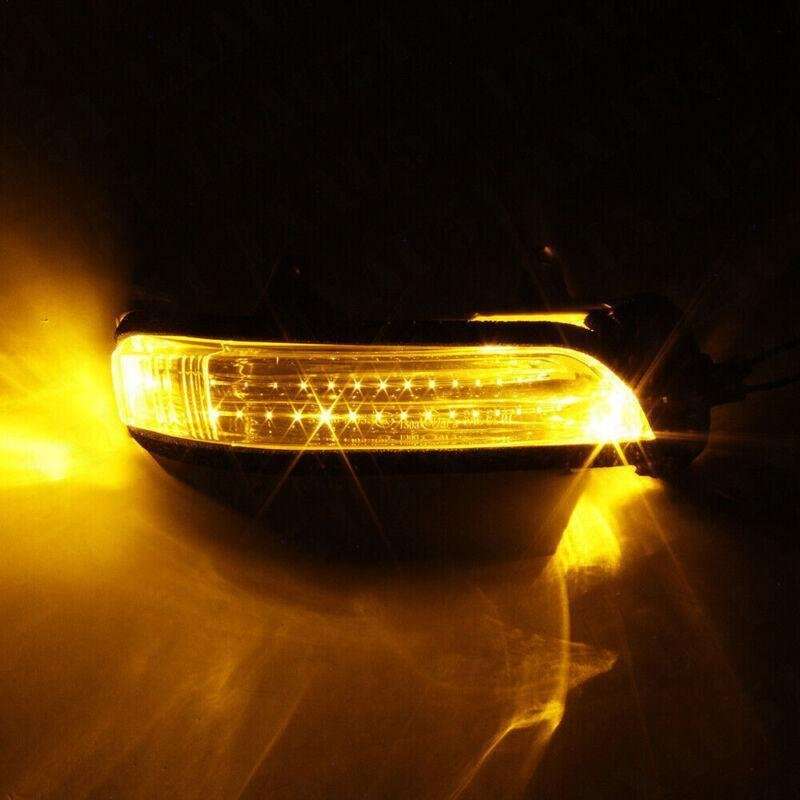 Rearview Mirror Turn Signal Light Indicator For Toyota Prado 2010-2021 Pair