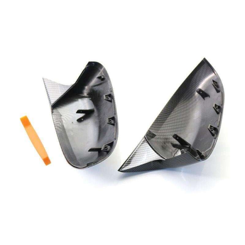 Carbon Fiber Type Side Rearview Mirror Cover Cap For BMW X3 X4 X5 X7 G01 G05 G07